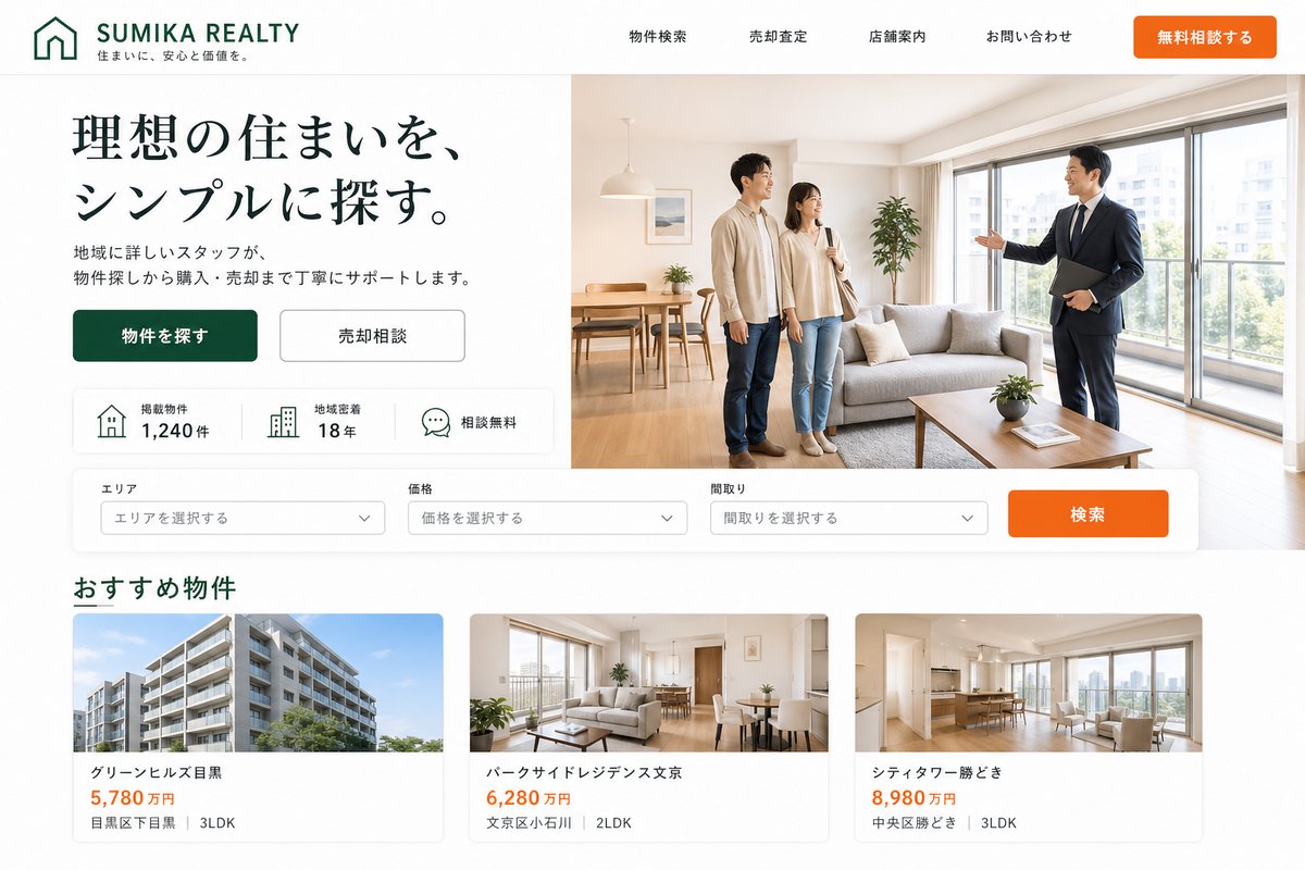 マンション開発 制作実績
