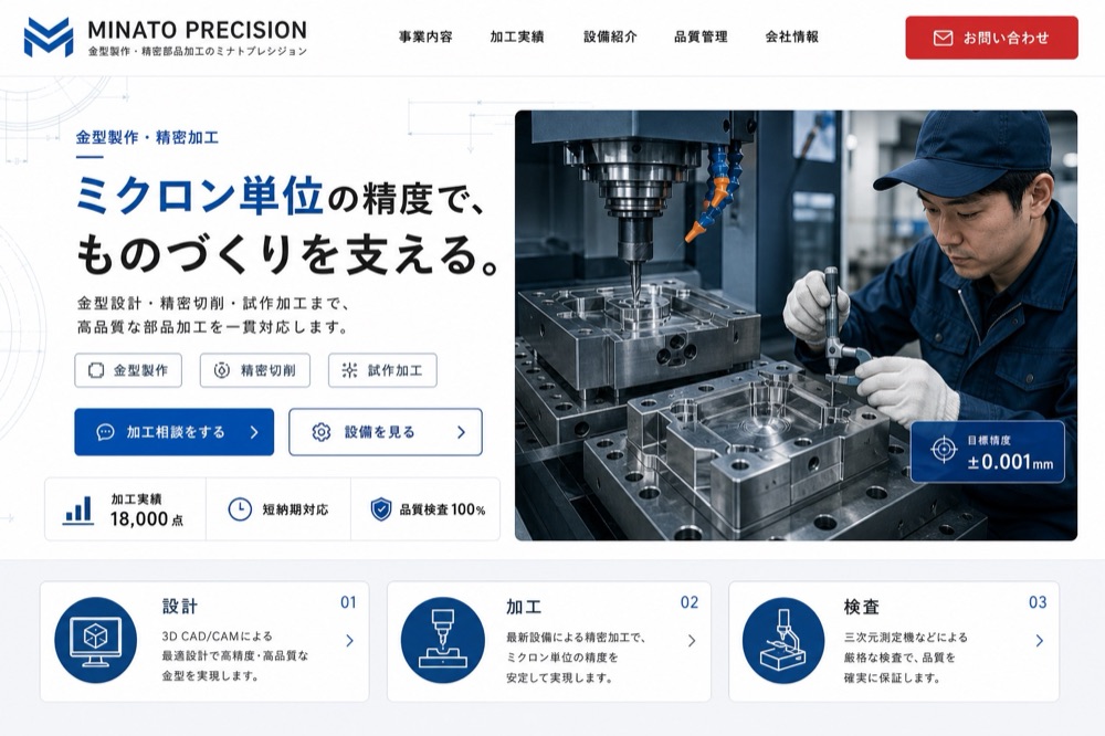 精密加工 制作実績