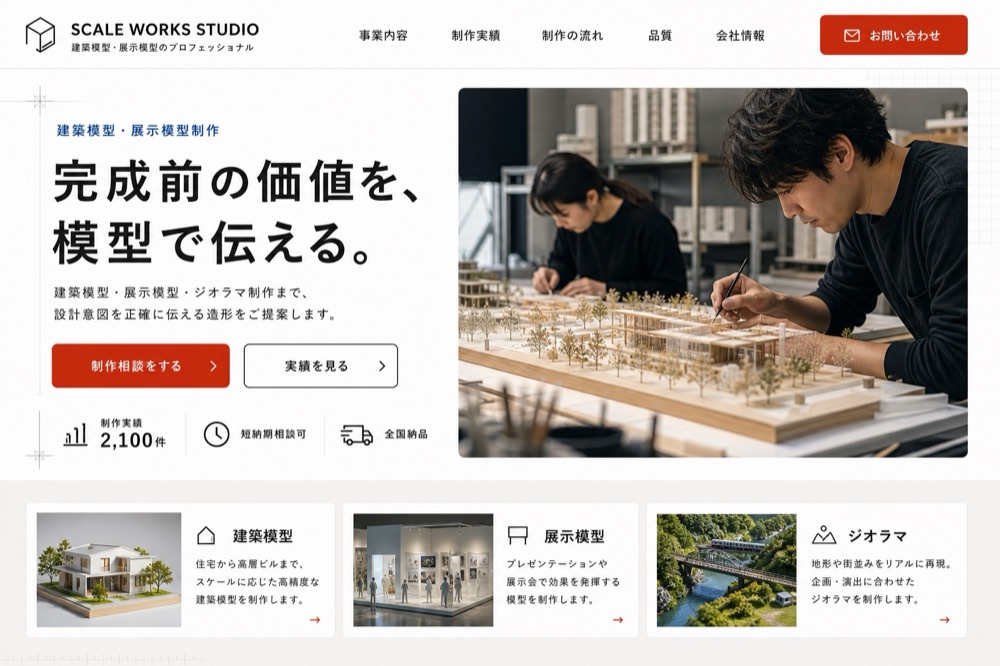 建築模型 制作実績